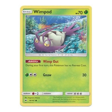 SM Burning Shadows 016/147 Wimpod