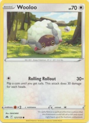 Crown Zenith 121/159 Wooloo