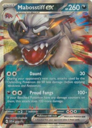 Scarlet & Violet Promo SVP086 Mabosstiff ex