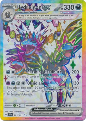 SV Surging Sparks 223/191 Hydreigon ex (Full Art)