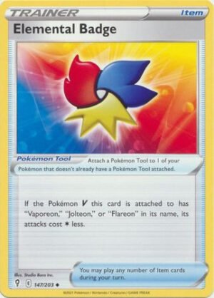 Evolving Skies 147/203 Elemental Badge
