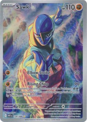 SV White Flare 130/086 Sawk (Illustration Rare)