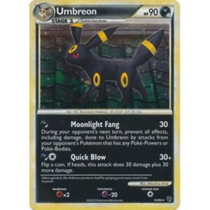 HS Undaunted 10/90 Umbreon (Cosmo Holo)