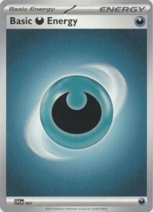Scarlet & Violet SVE EN07 Basic Darkness Energy (Non-Holo)