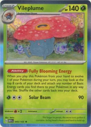 Scarlet & Violet 151 045/165 Vileplume (Holo)