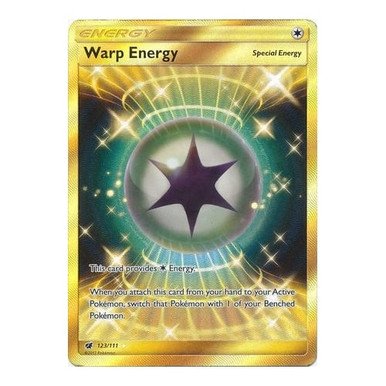 SM Crimson Invasion 123/111 Warp Energy (Secret Rare)