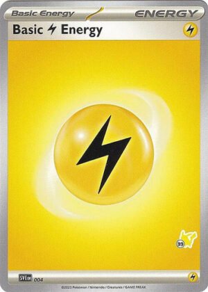 Scarlet & Violet SVE EN04 Basic Lightning Energy (Pikachu Symbol 39)