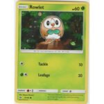 Sun and Moon (Base Set) 9/149 Rowlet (Cosmo Holo)