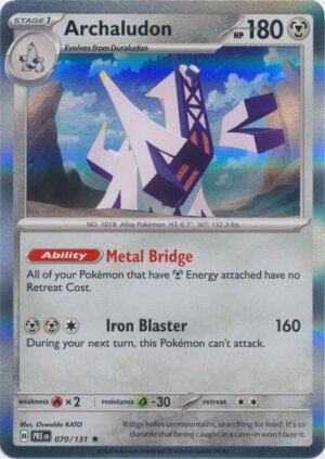 SV Prismatic Evolutions 070/131 Archaludon (Holo)