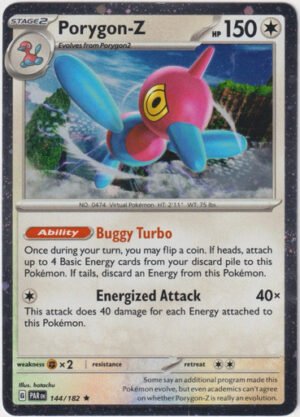 SV Paradox Rift 144/182 Porygon-Z (Cosmo Holo)