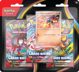 ME Chaos Rising 3 Pack Blister Charmeleon