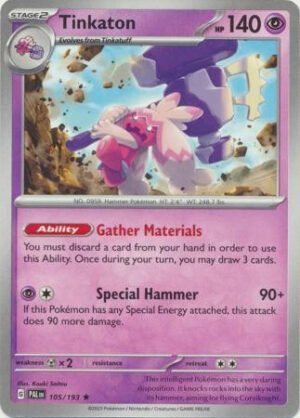 SV Paldea Evolved 105/193 Tinkaton (Non-Holo)