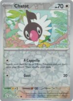 SV Temporal Forces 132/162 Chatot (Reverse Holo)