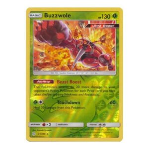 SM Cosmic Eclipse 021/236 Buzzwole (Reverse Holo)