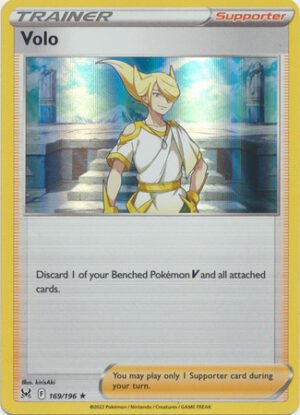 SWSH Lost Origin 169/196 Volo (Holo)