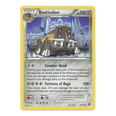 XY Steam Siege 70/114 Bastiodon