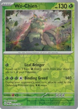 SV Paradox Rift 018/182 Wo-Chien (Reverse Holo)
