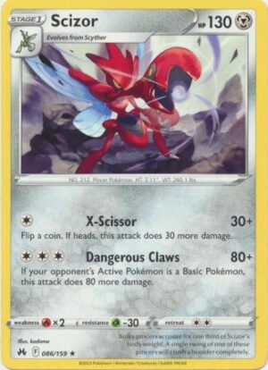 Crown Zenith 086/159 Scizor