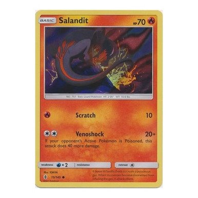 SM Guardians Rising 15/145 Salandit (Holo)