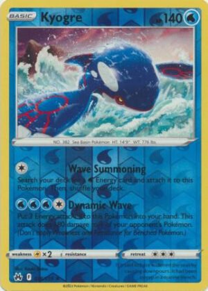 Crown Zenith 036/159 Kyogre (Reverse Holo)