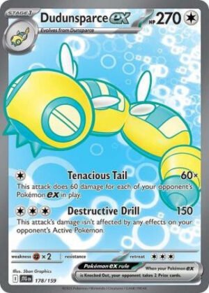SV Journey Together 178/159 Dudunsparce ex (Full Art)