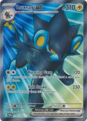SV Twilight Masquerade 195/167 Luxray ex (Full Art)