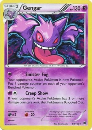 XY Break Through 060/162 Gengar (Cosmo Holo)