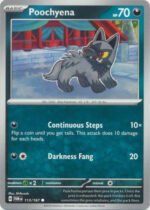 SV Twilight Masquerade 113/167 Poochyena