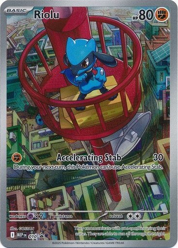 Mega Evolution Promo MEP010 Riolu (Illustration Rare)