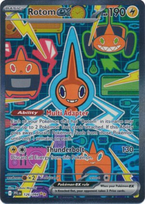 ME Phantasmal Flames 126/094 Rotom ex (Special illustration Rare)
