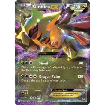 Dragons Exalted 92/124 Giratina EX (Half Art)