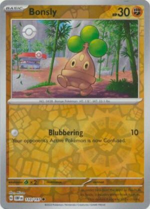 SV Obsidian Flames 110/197 Bonsly (Reverse Holo)