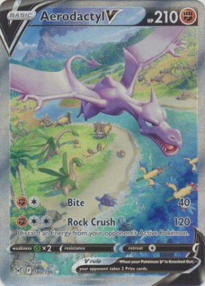 SWSH Lost Origin 180/196 Aerodactyl V (Alternative Art, Full Art)