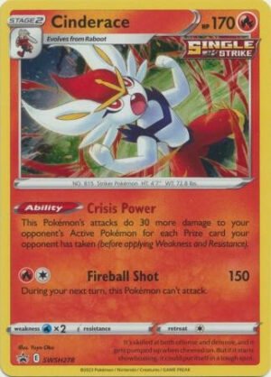 Sword & Shield Promo SWSH278 Cinderace