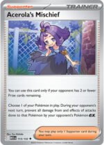 Mega Evolution 113/132 Acerola's Mischief