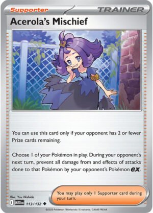Mega Evolution 113/132 Acerola's Mischief