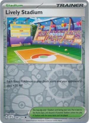 SV Surging Sparks 180/191 Lively Stadium (Reverse Holo)