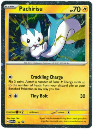 Scarlet & Violet Promo SVP158 Pachirisu