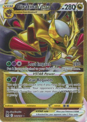 SWSH Lost Origin 212/196 Giratina VSTAR (Secret Rare)