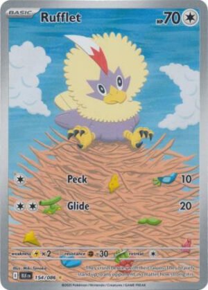 SV Black Bolt 154/086 Rufflet (Illustration Rare)