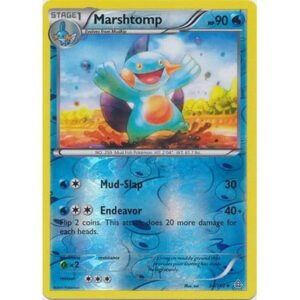 XY Primal Clash 34/160 Marshtomp (Reverse Holo)