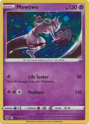 Brilliant Stars 056/172 Mewtwo (Cosmo Holo)