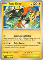 SV Surging Sparks 065/191 Tapu Koko (Non-Holo)