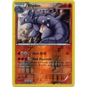 XY Base Set 61/146 Rhydon (Reverse Holo)