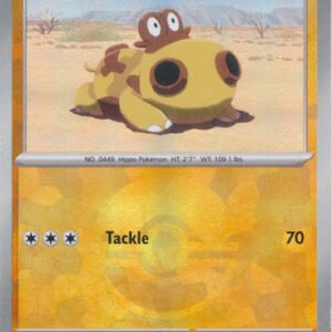 SV Prismatic Evolutions 052/131 Hippopotas (POKE BALL Pattern Holo)