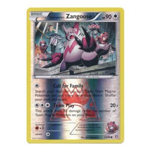 XY Double Crisis 22/34 Team Magma's Zangoose (Reverse Holo)