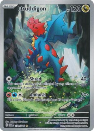 SV White Flare 151/086 Druddigon (Illustration Rare)