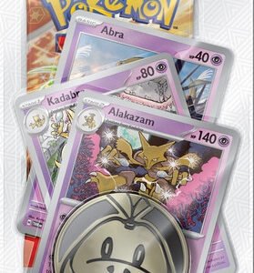 Scarlet and Violet Surging Sparks Premium Checklane Blister Alakazam