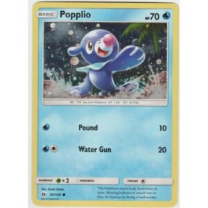 Sun and Moon (Base Set) 39/149 Popplio (Cosmo-Holo)