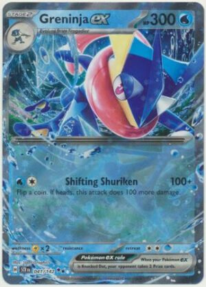 SV Stellar Crown 041/142 Greninja ex (Half Art)